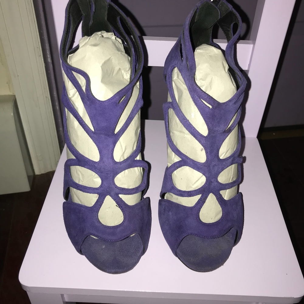 Giuseppe zanotti purple heels - Picture 2 of 9